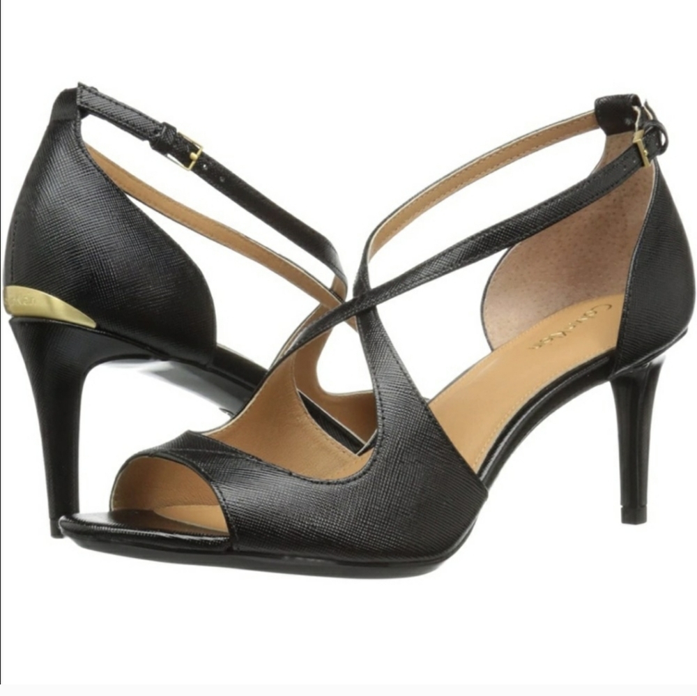 Calvin Klein “Landria” Black Heels
